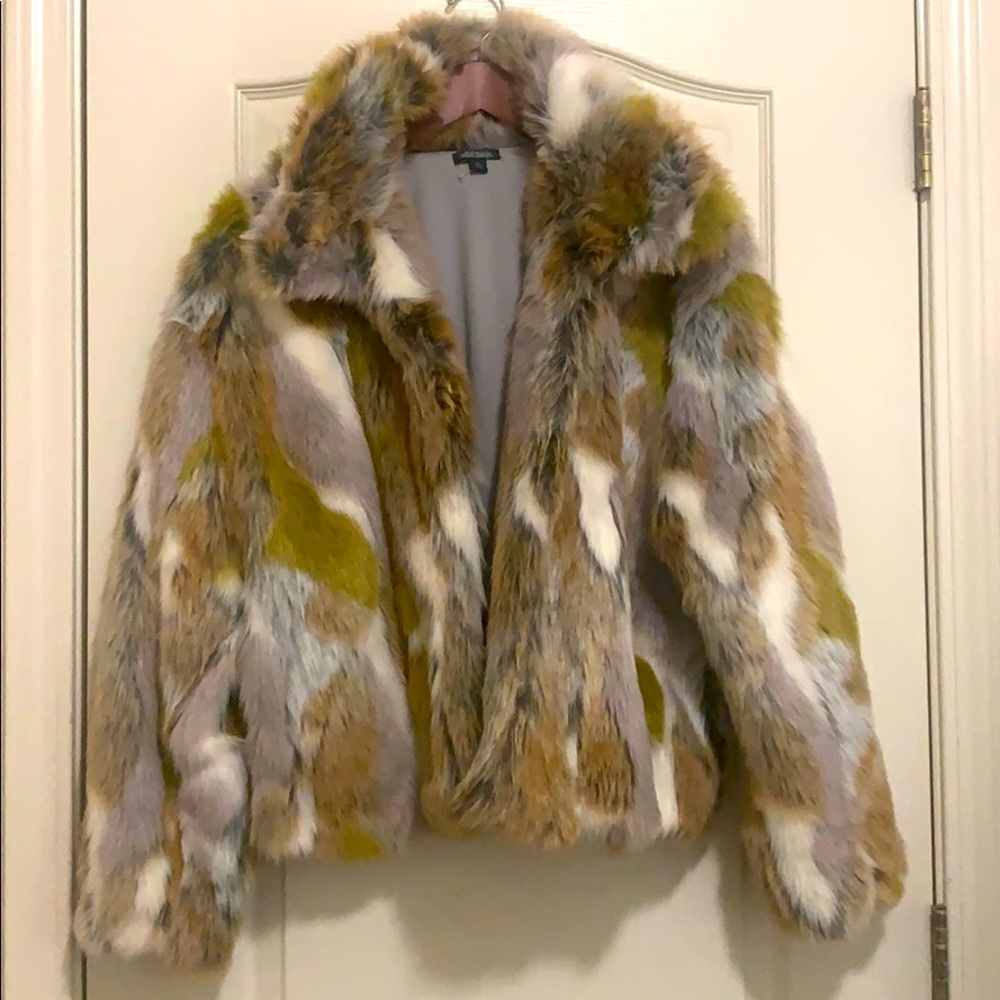 Faux fur jacket from wild fable